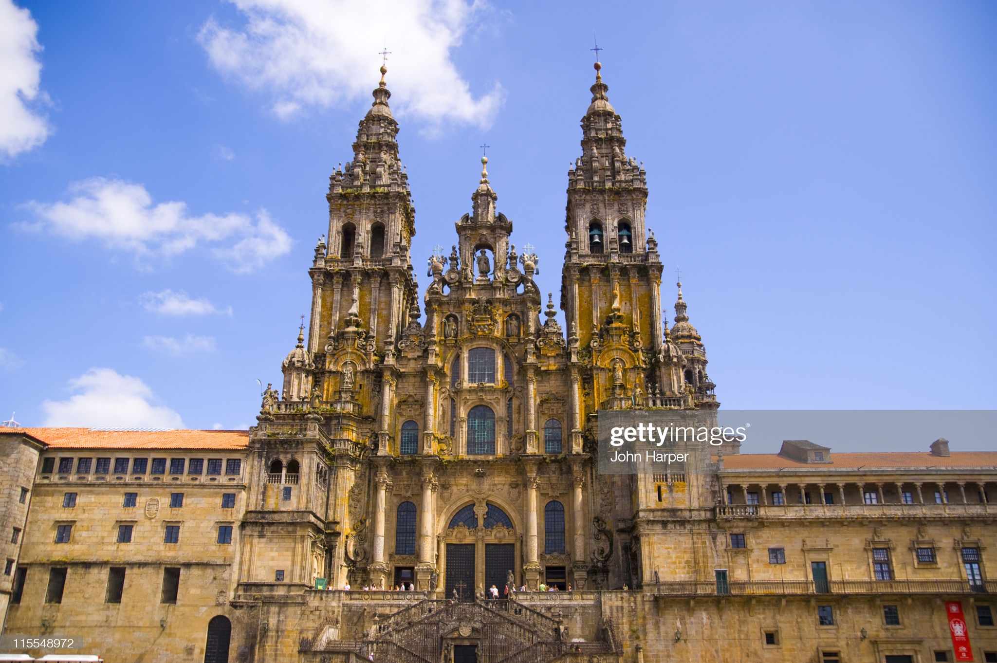 Cathedral, Santiago de Compostela, Galicia, Spain.
